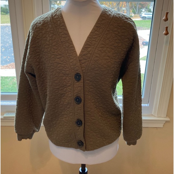 Madewell Sweaters - Madewell Floral Cardigan